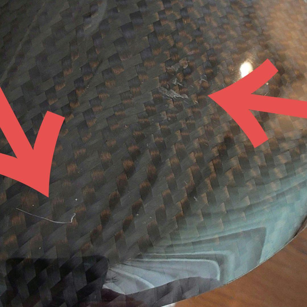 MAGICAL RACING ZX-4R　フロントフェンダー　綾織カーボン