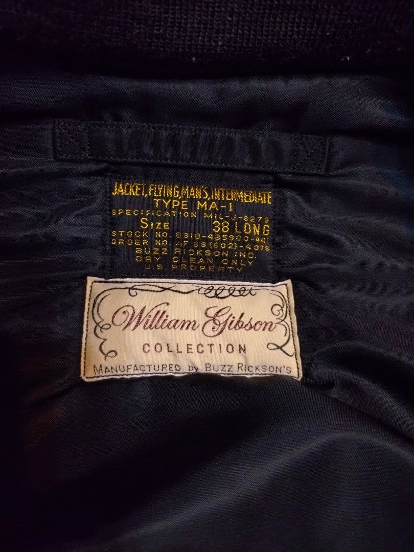 【美品】バズリクソンズ ウィリアムギブソン 38 Long