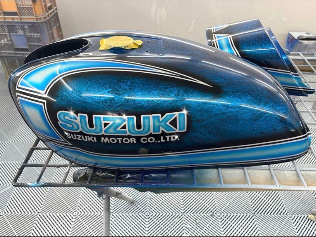 GS400外装セットE2ライン&ラップ塗装