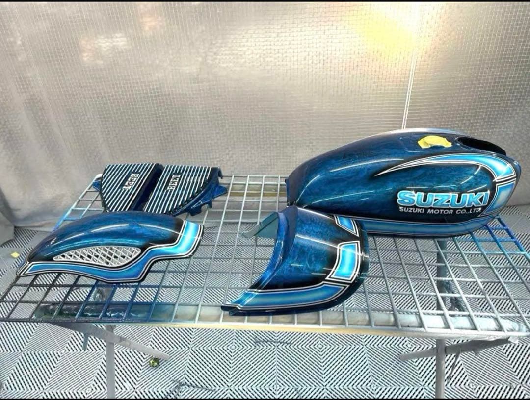 GS400外装セットE2ライン&ラップ塗装