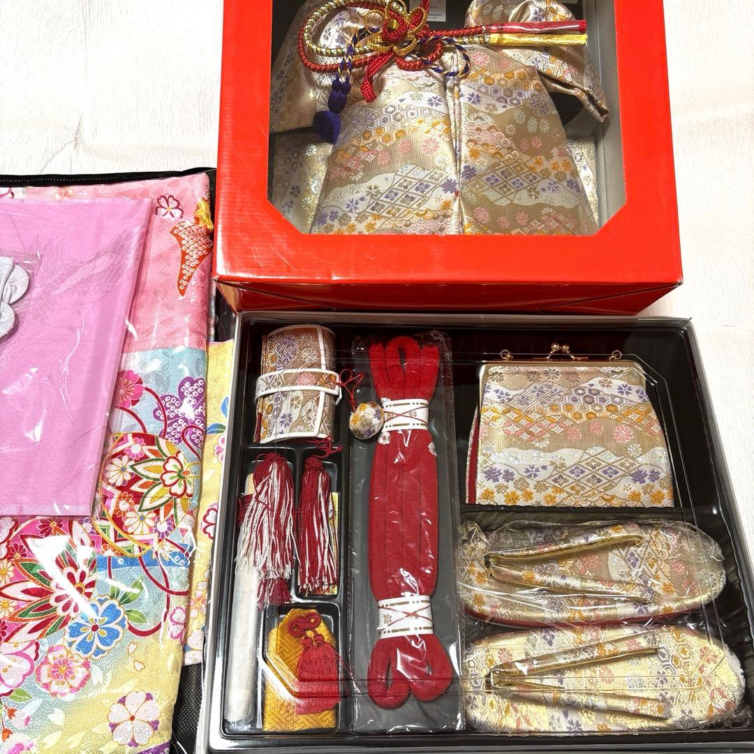 七五三　新品　着物セット　7歳　フルセット