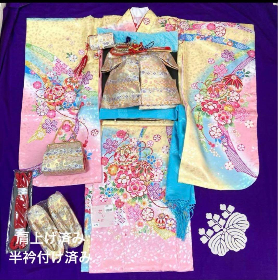 七五三　新品　着物セット　7歳　フルセット