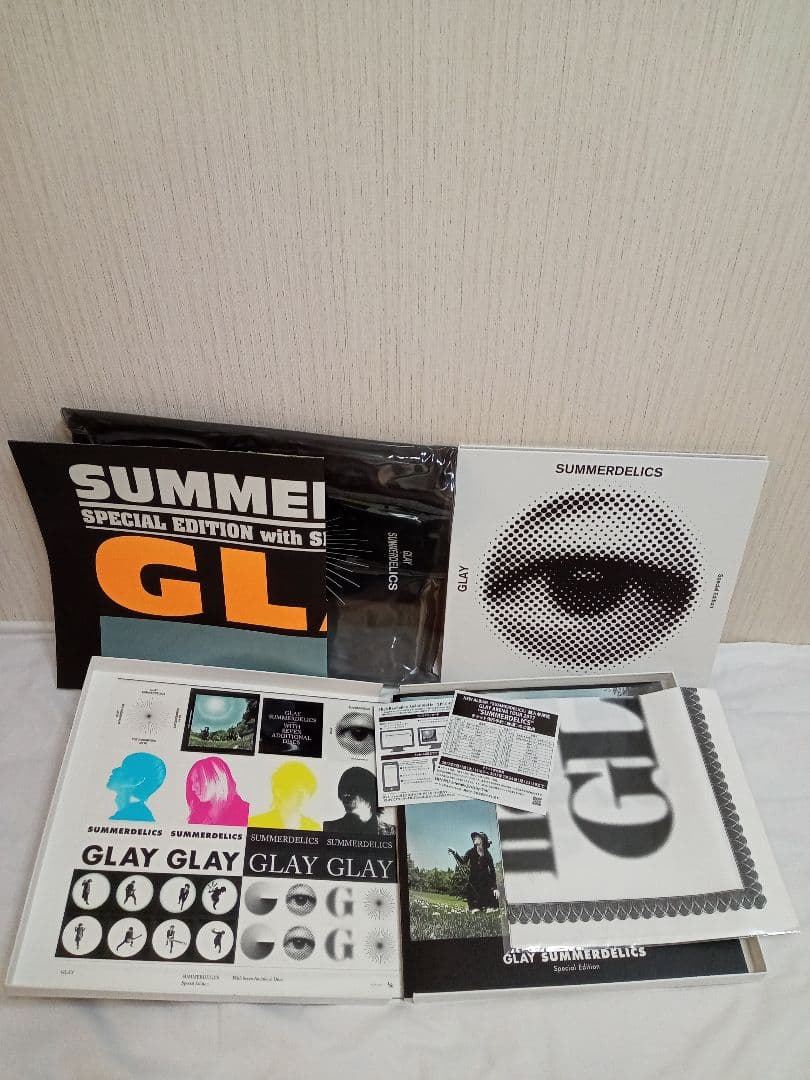 ミュージック GLAY/SUMMERDELICS 5CD+3Blu-ray G-DIRECT