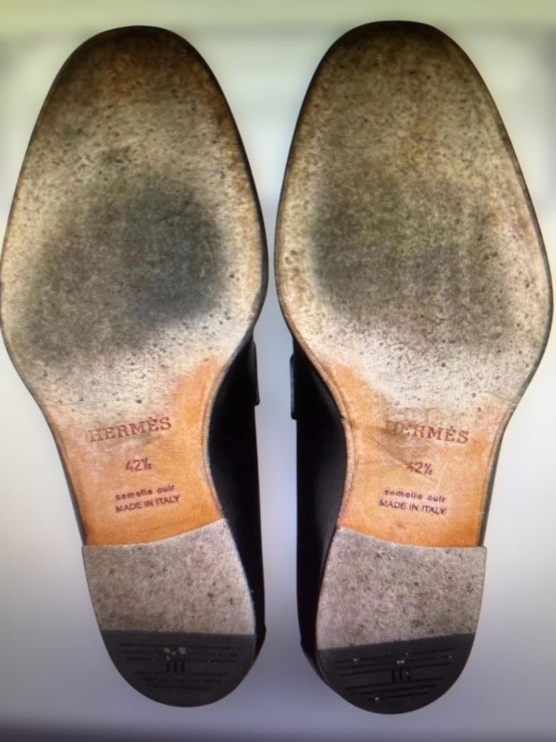 エルメス　HERMES ローファー　革靴　レザー