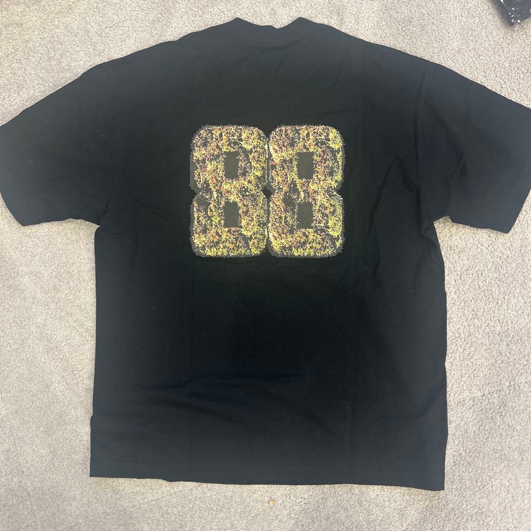 nitraid 88プリント Tシャツ L ブラック