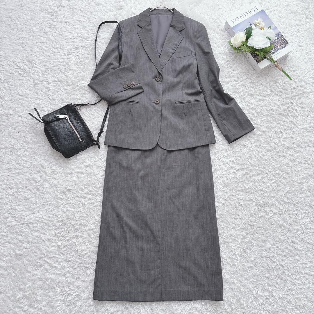 マーガレットハウエル ロングスカート セットアップ スーツ ウール