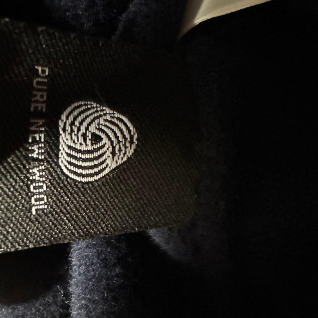 Weekend Max Maraヴァージンウール ダブルフェイス ジレ ネイビー