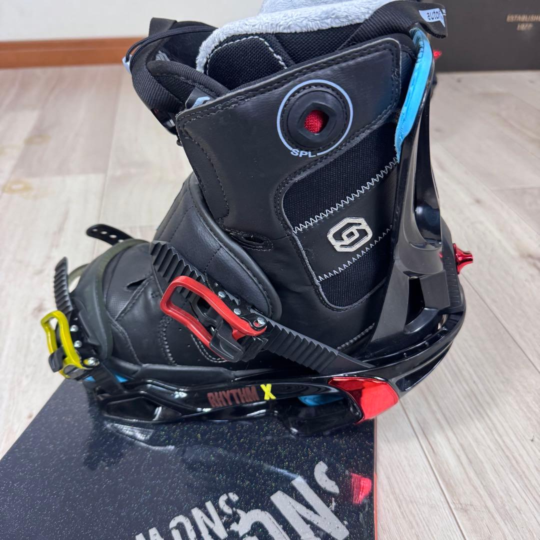 SALOMON スノーボード 139cm ブーツ 24cm 三点セット