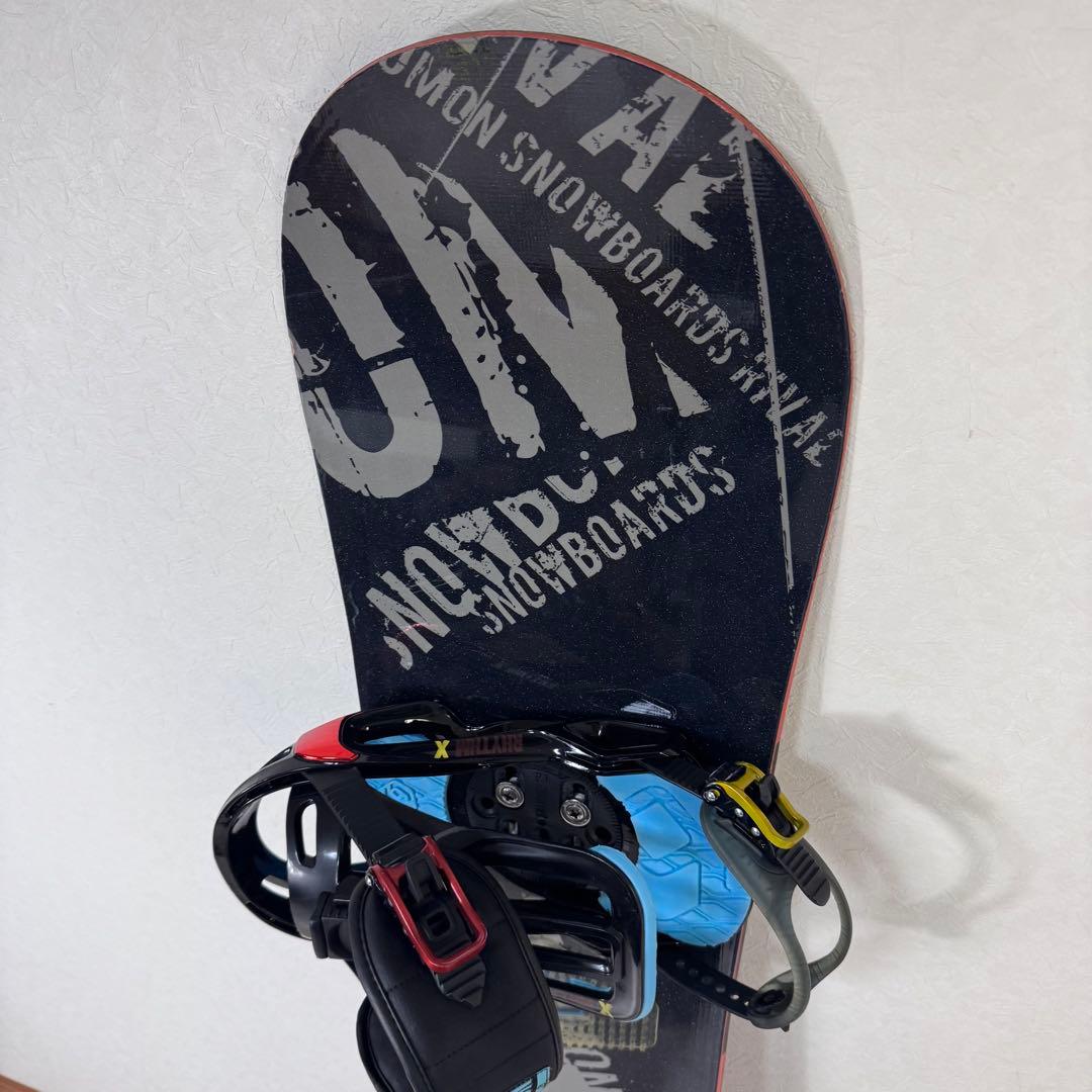 SALOMON スノーボード 139cm ブーツ 24cm 三点セット