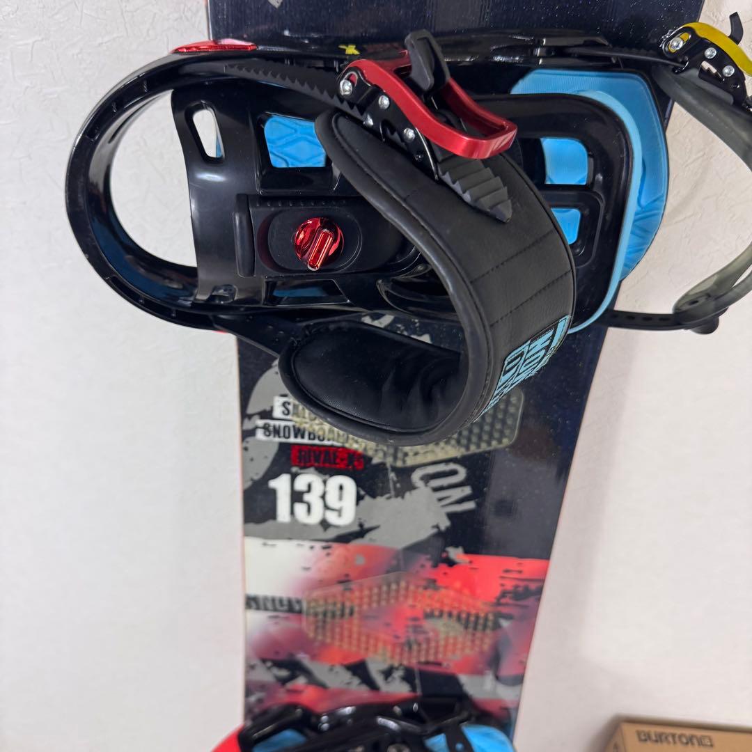 SALOMON スノーボード 139cm ブーツ 24cm 三点セット