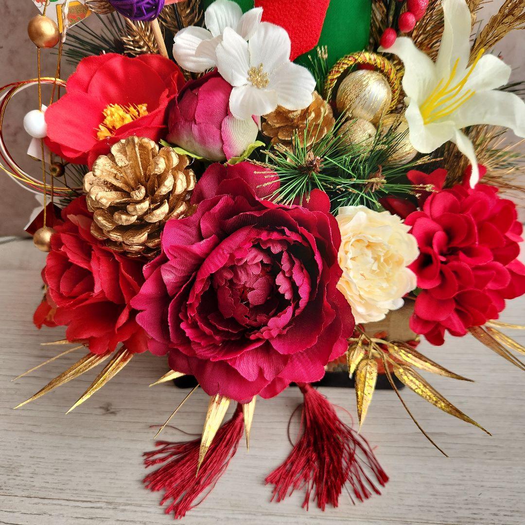 ララオーダー 門松86、ウォールフラワー118ガーランド