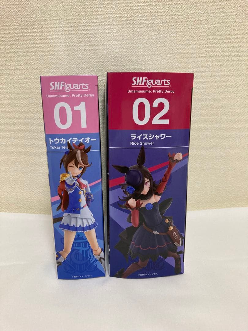 2種セット　フィギュアーツ　ライスシャワー　トウカイテイオー　ウマ娘　バンダイ