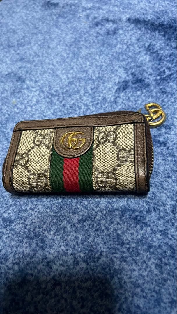 GUCCI オフィディア　キーケース　キーリング オフディアマーモント GG