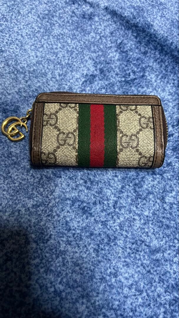GUCCI オフィディア　キーケース　キーリング オフディアマーモント GG