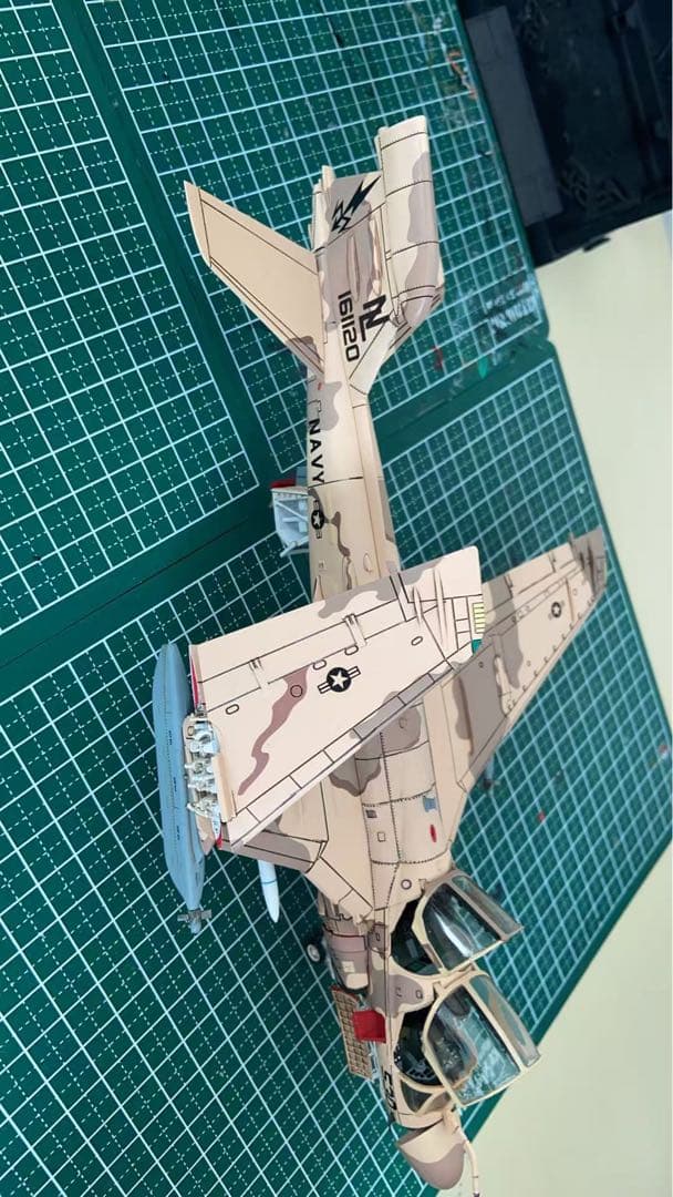 JC 1/72 EA-6B プラウラー VAQ-133 ウィザーズのダイキャスト
