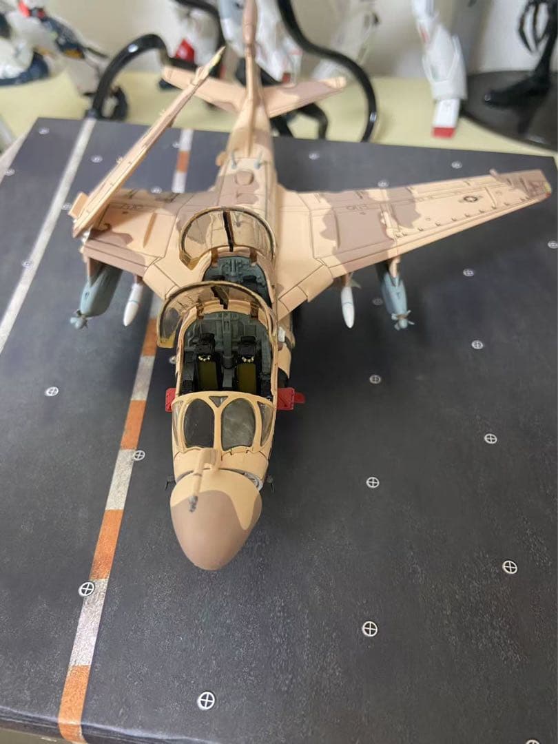 JC 1/72 EA-6B プラウラー VAQ-133 ウィザーズのダイキャスト