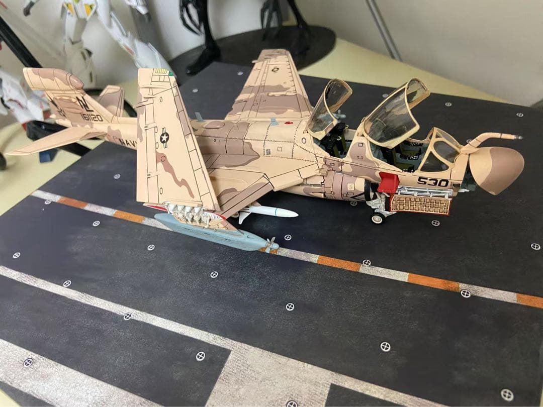 JC 1/72 EA-6B プラウラー VAQ-133 ウィザーズのダイキャスト