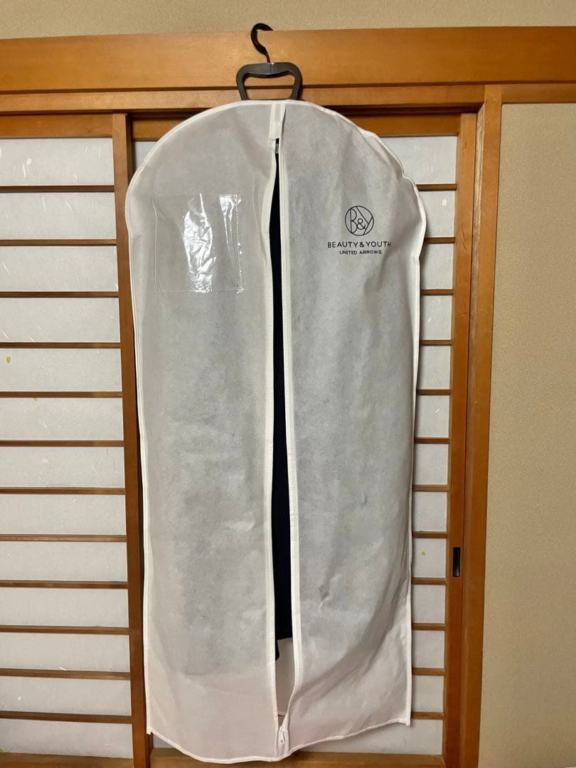 【定価37,400円】【値下げ】BEAUTY&YOUTH ネイビー コート(L)