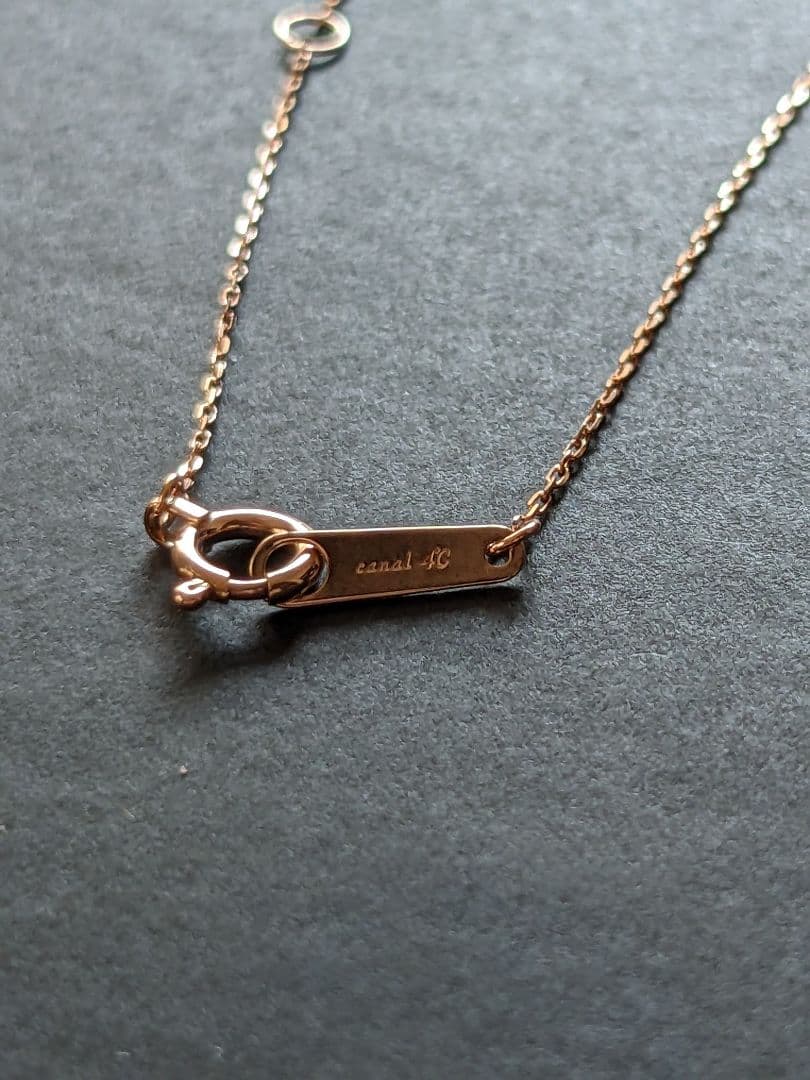 K10 ハート型 レディースネックレス