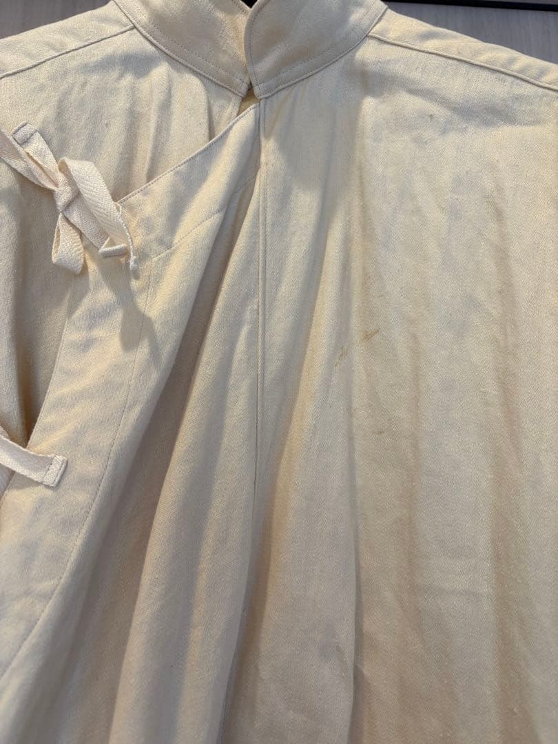 JUN MIKAMIジュンミカミリネンチャイナローブ