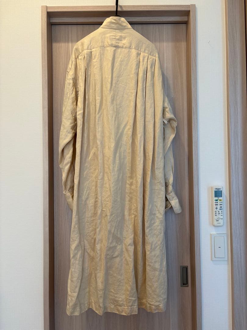 JUN MIKAMIジュンミカミリネンチャイナローブ