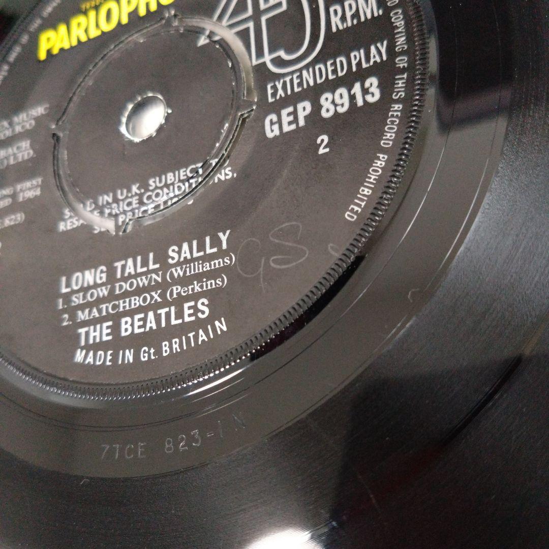 The Beatles Long Tall Sally EP UK最初期プレス