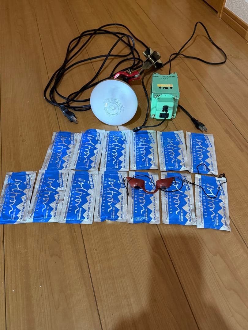 特大GE強力ハロゲン 日焼けマシン フルセット‼️