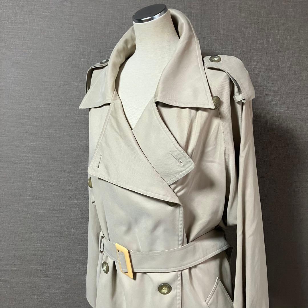 ✨大きいサイズ✨マックスマーラ トレンチコート ロング丈 白タグ 42