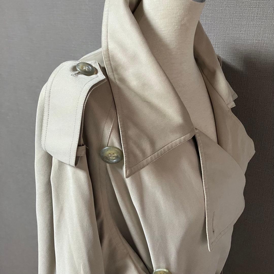 ✨大きいサイズ✨マックスマーラ トレンチコート ロング丈 白タグ 42