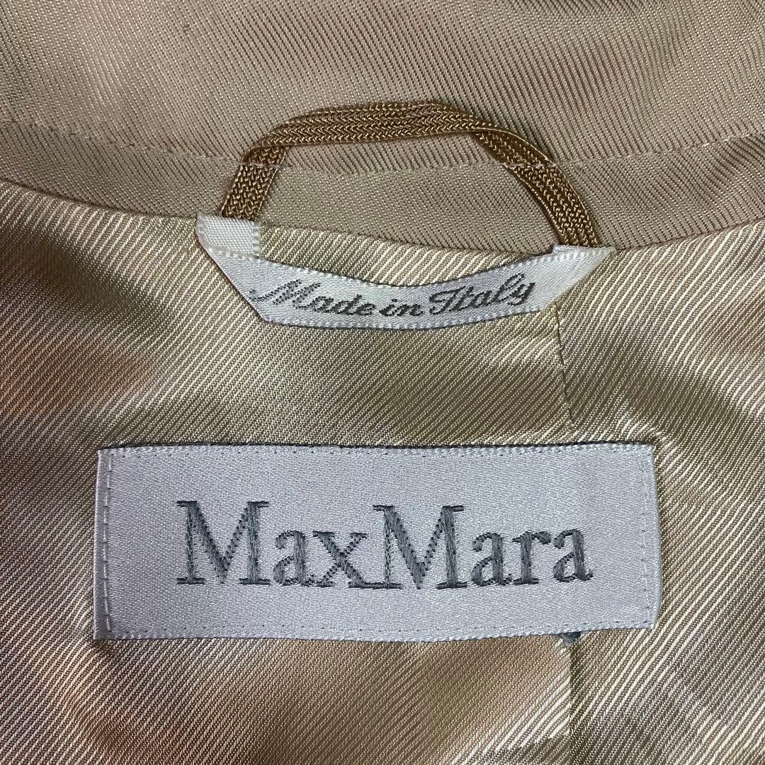 ✨大きいサイズ✨マックスマーラ トレンチコート ロング丈 白タグ 42