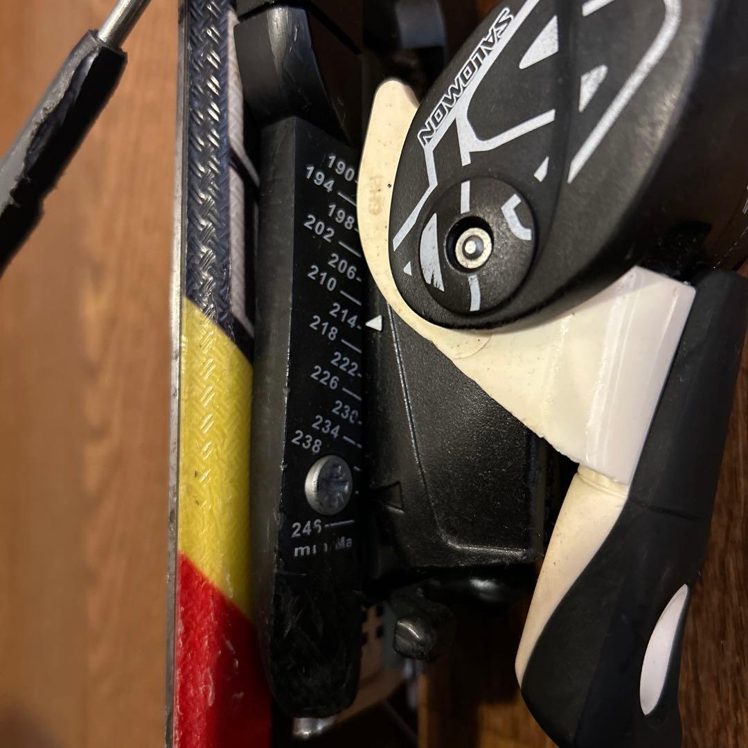 SALOMON スキー板 70cm ヴィンディング調整可