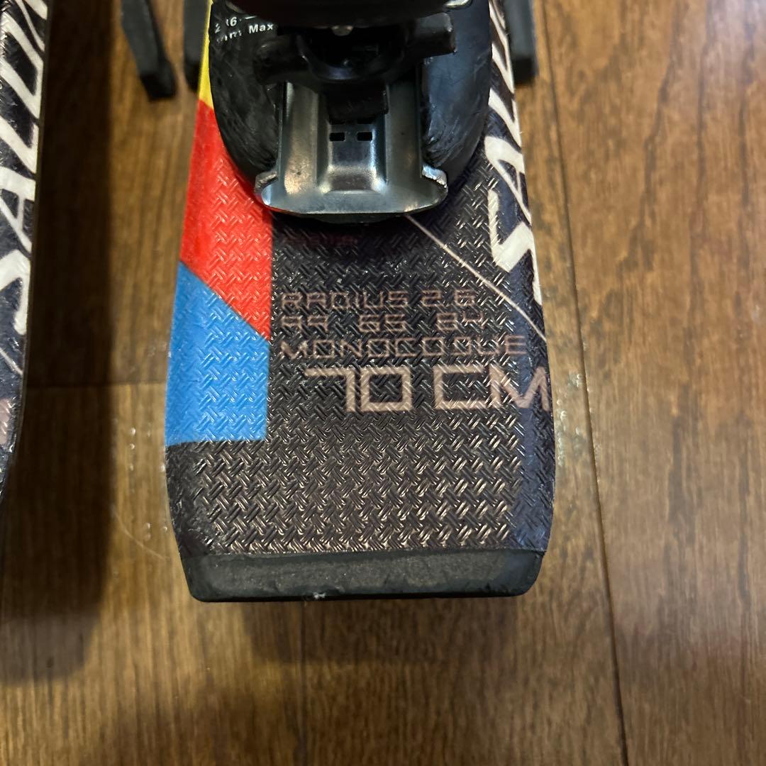 SALOMON スキー板 70cm ヴィンディング調整可