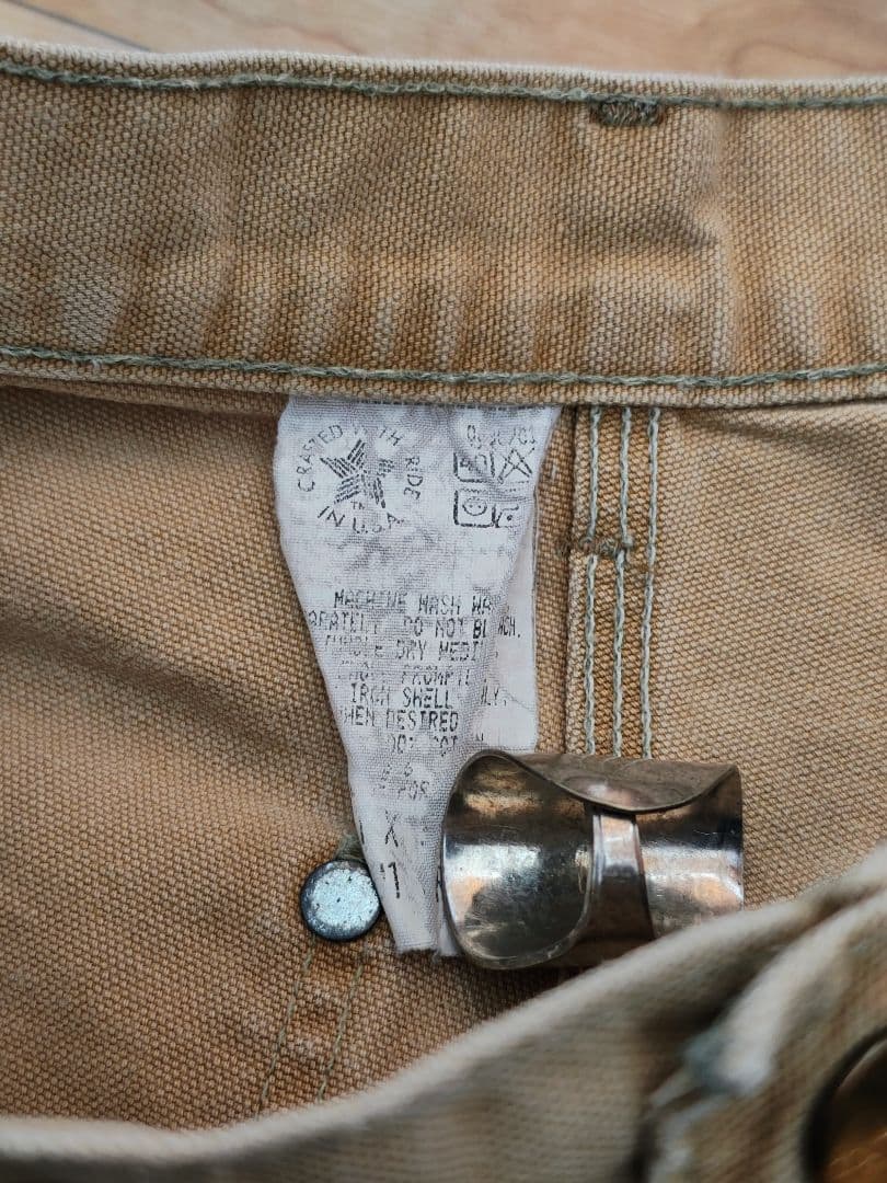 80s Carhart カーハート ダブルニー ペインターパンツ W31 星タグ