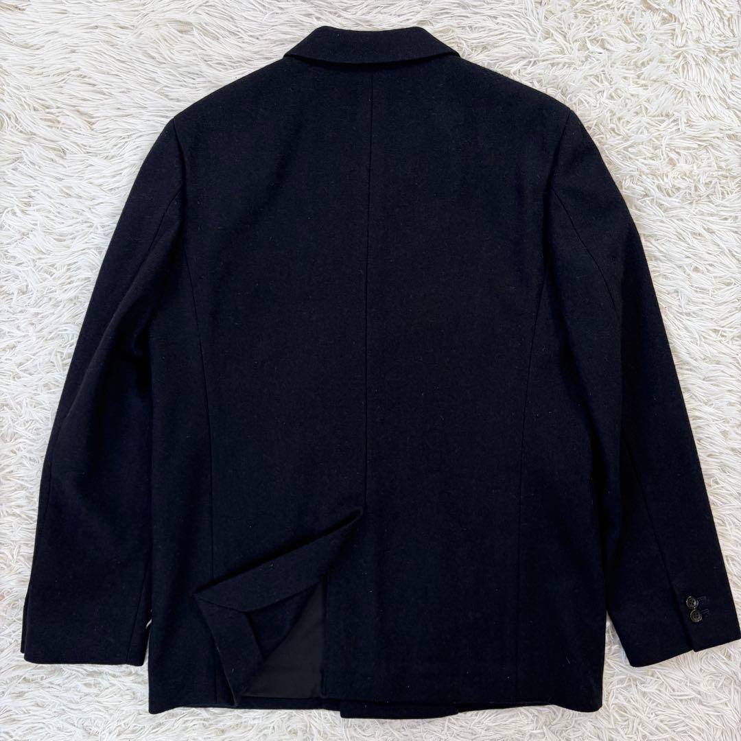 極美品✨マーガレットハウエル×フォックスブラザーズ ウールピーコート L 黒