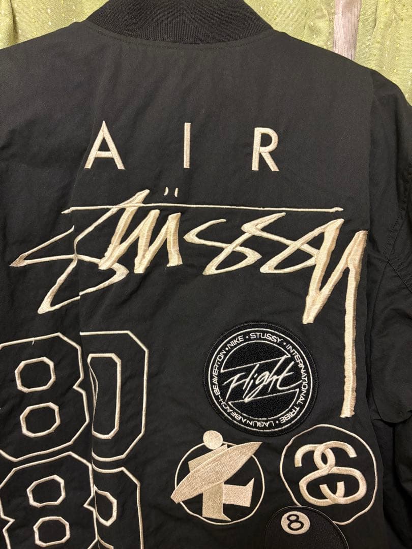 Stussy Nike Reversible Varsity Jacket 黒