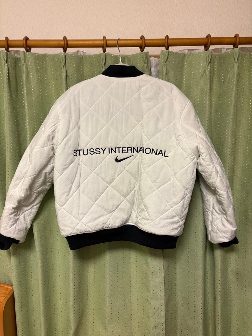 Stussy Nike Reversible Varsity Jacket 黒