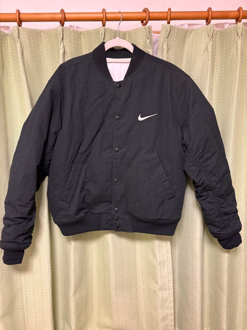 Stussy Nike Reversible Varsity Jacket 黒