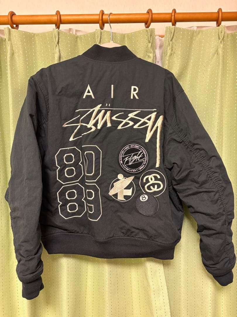 Stussy Nike Reversible Varsity Jacket 黒