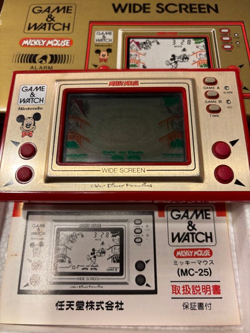 任天堂 ゲーム&ウォッチ ミッキーマウス (MC-25)