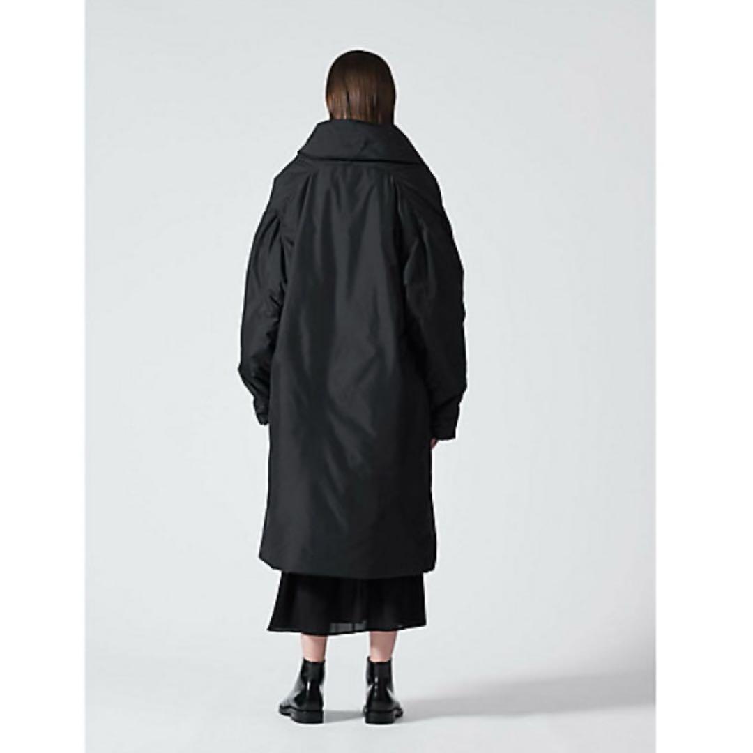 【定価5.2万】mizuiroind ドレープライトロングダウンコート ブラック