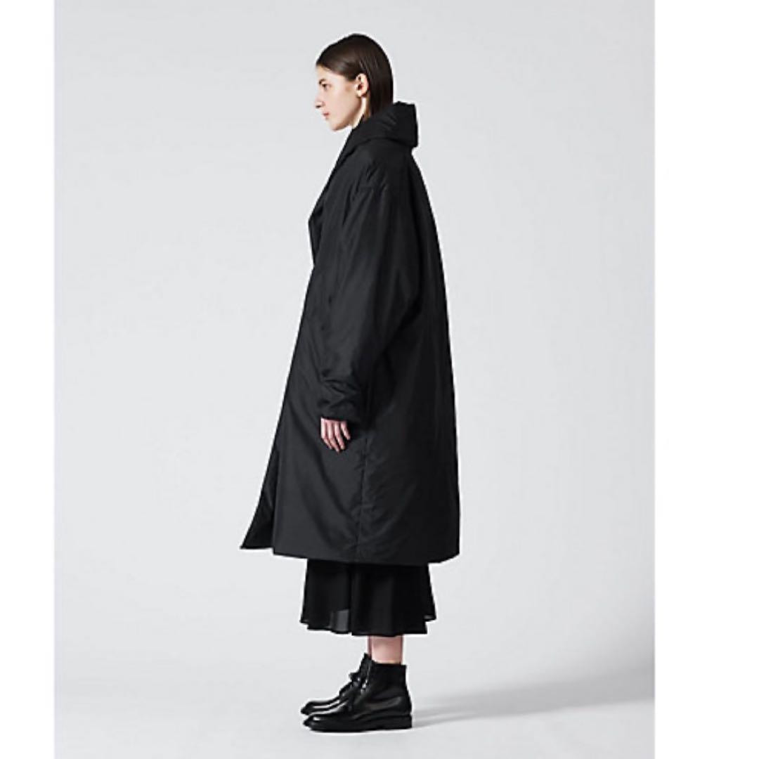 【定価5.2万】mizuiroind ドレープライトロングダウンコート ブラック