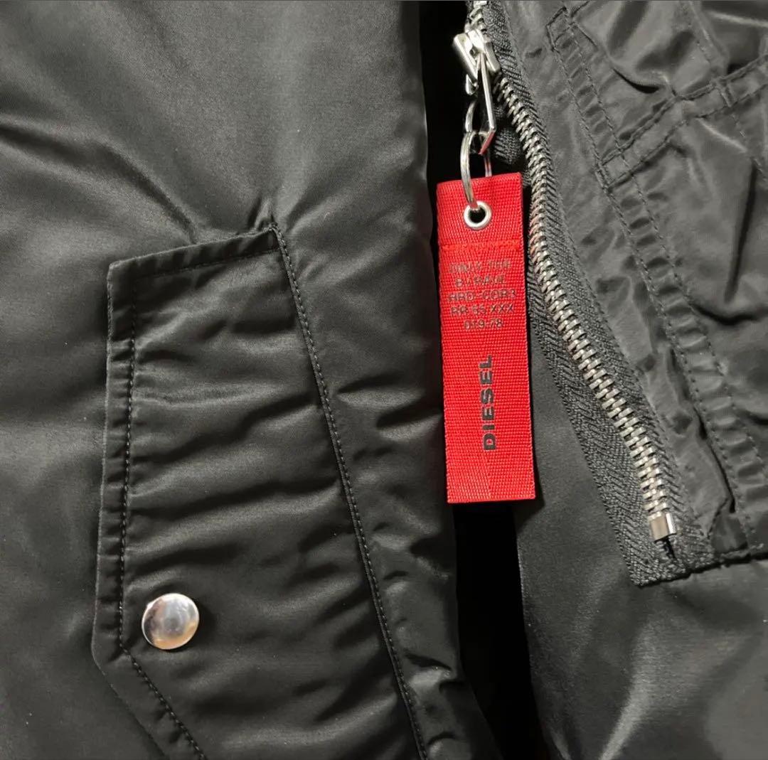 DIESEL MA1 Lサイズ ブラック 裏地赤 希少