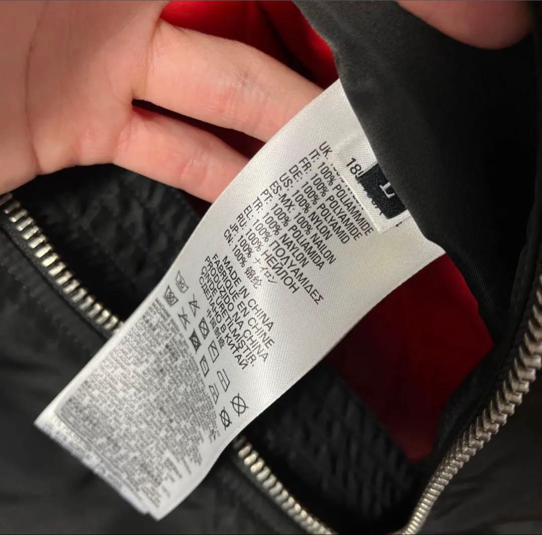 DIESEL MA1 Lサイズ ブラック 裏地赤 希少