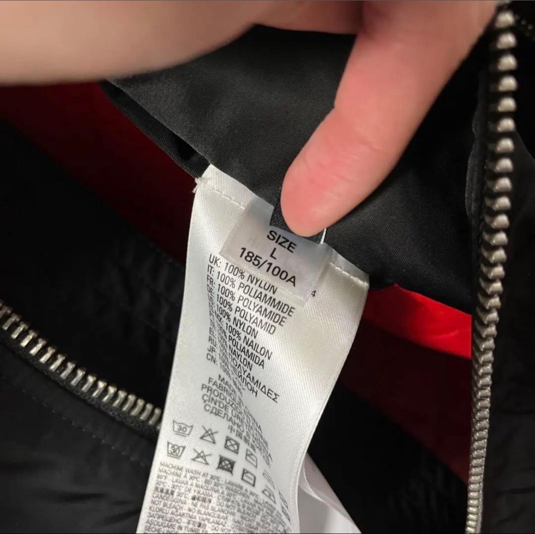 DIESEL MA1 Lサイズ ブラック 裏地赤 希少