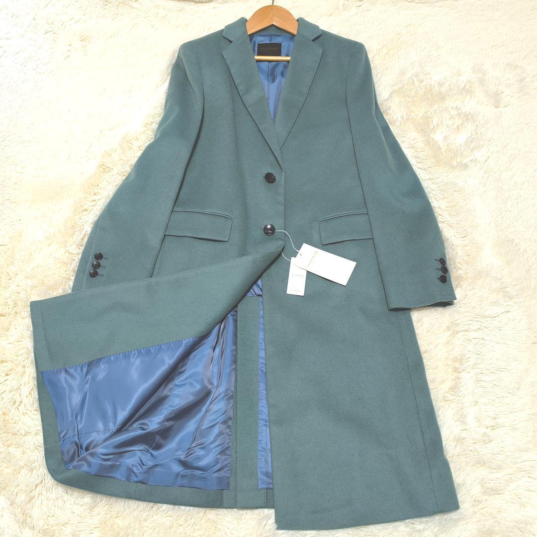 タグ付き未使用 トゥモローランドコレ ウールカシミヤチェスターコート大きいサイズ
