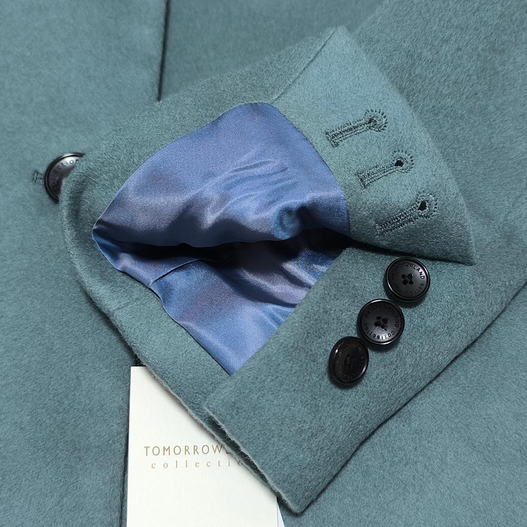 タグ付き未使用 トゥモローランドコレ ウールカシミヤチェスターコート大きいサイズ