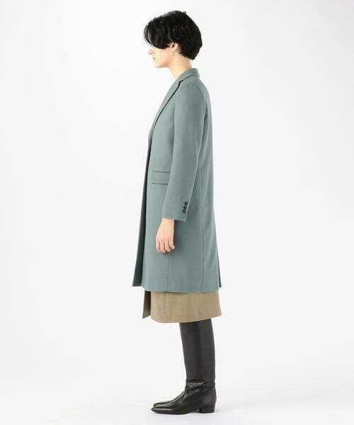 タグ付き未使用 トゥモローランドコレ ウールカシミヤチェスターコート大きいサイズ