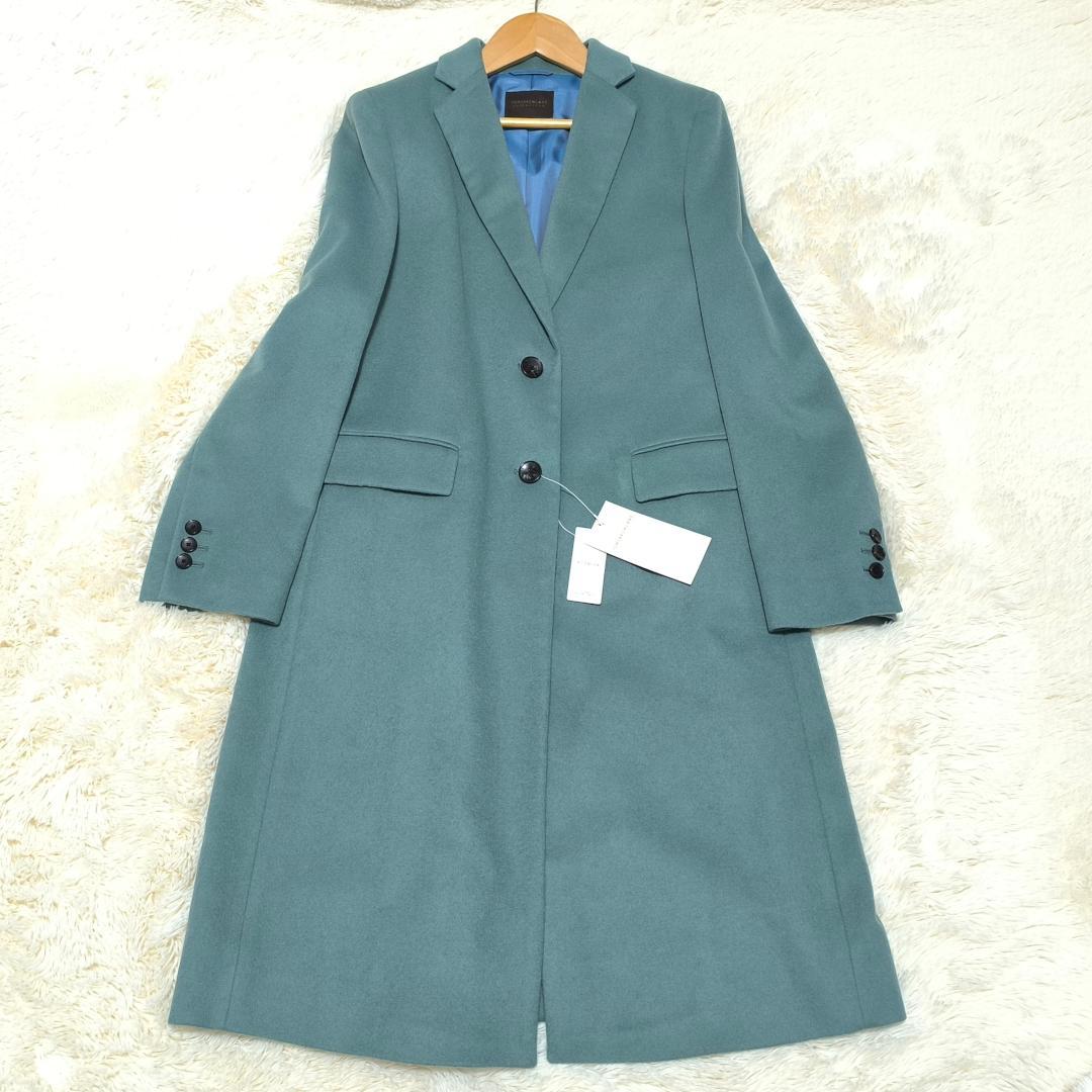 タグ付き未使用 トゥモローランドコレ ウールカシミヤチェスターコート大きいサイズ