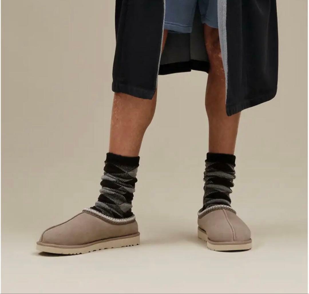 UGG アグ TASMAN タスマン スリッポン スモークブルーム シープレザー