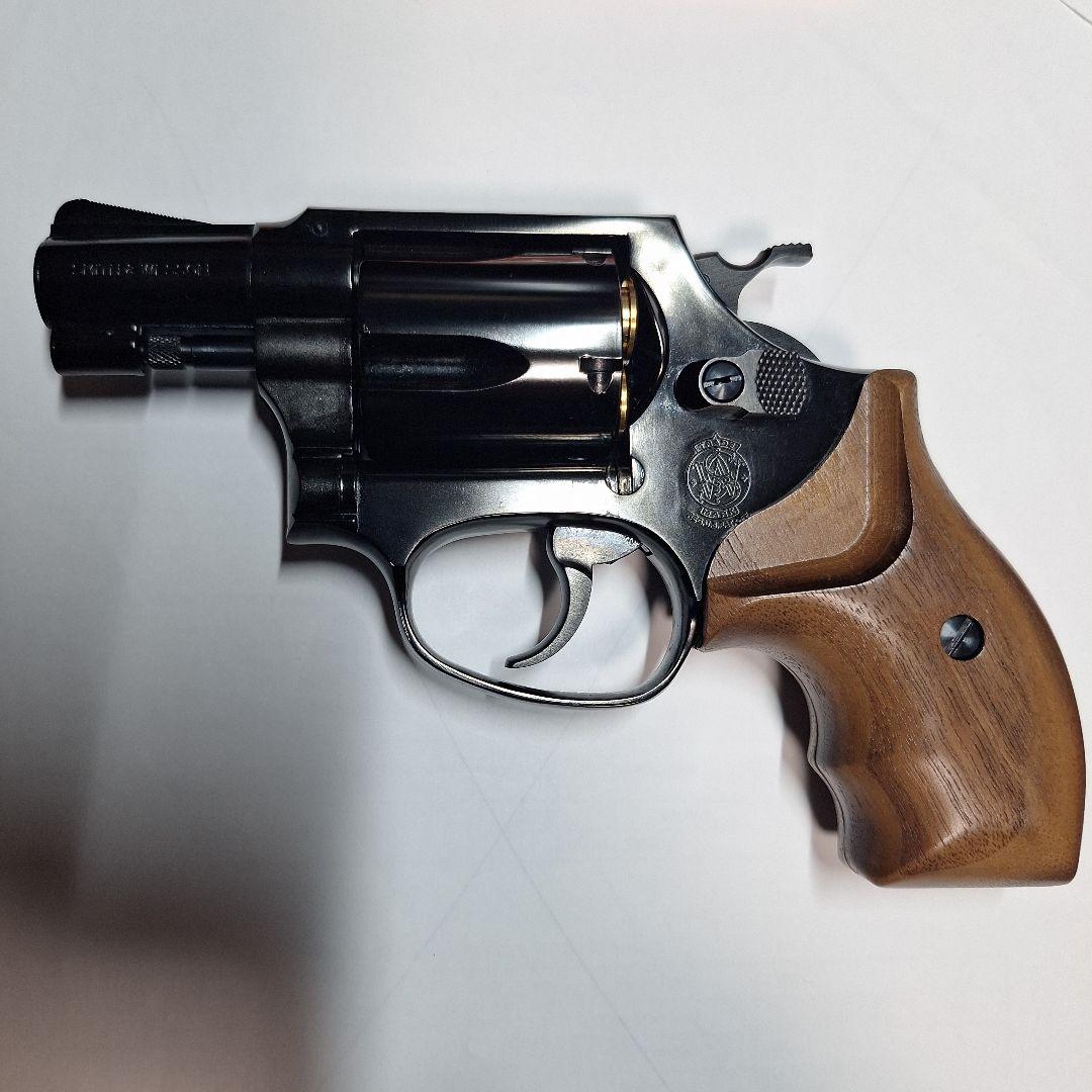 マルシン M36 2インチ Jフレーム ディープブラック 木製グリップ